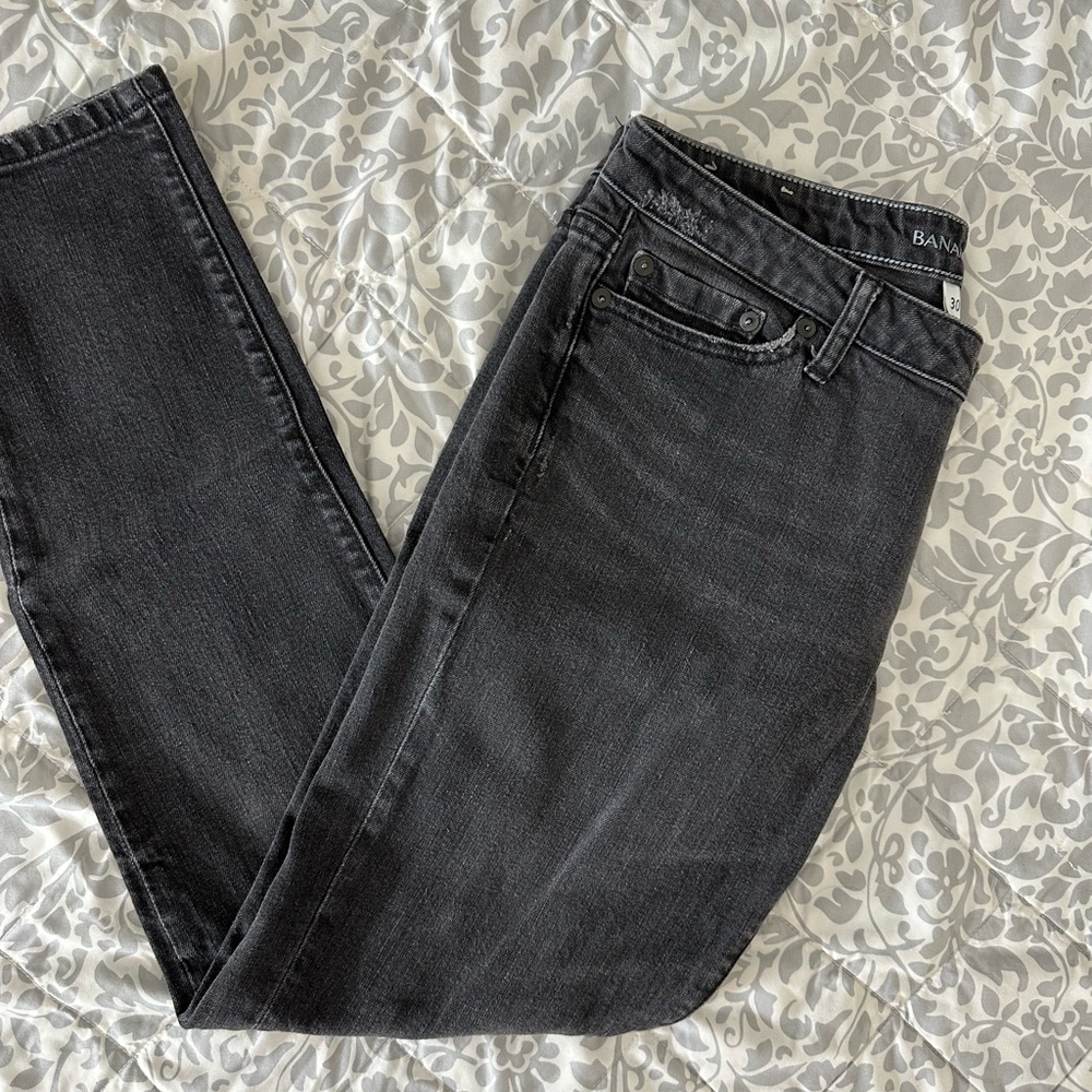 BANANA REPUBLIC Women's Black Jeans 30